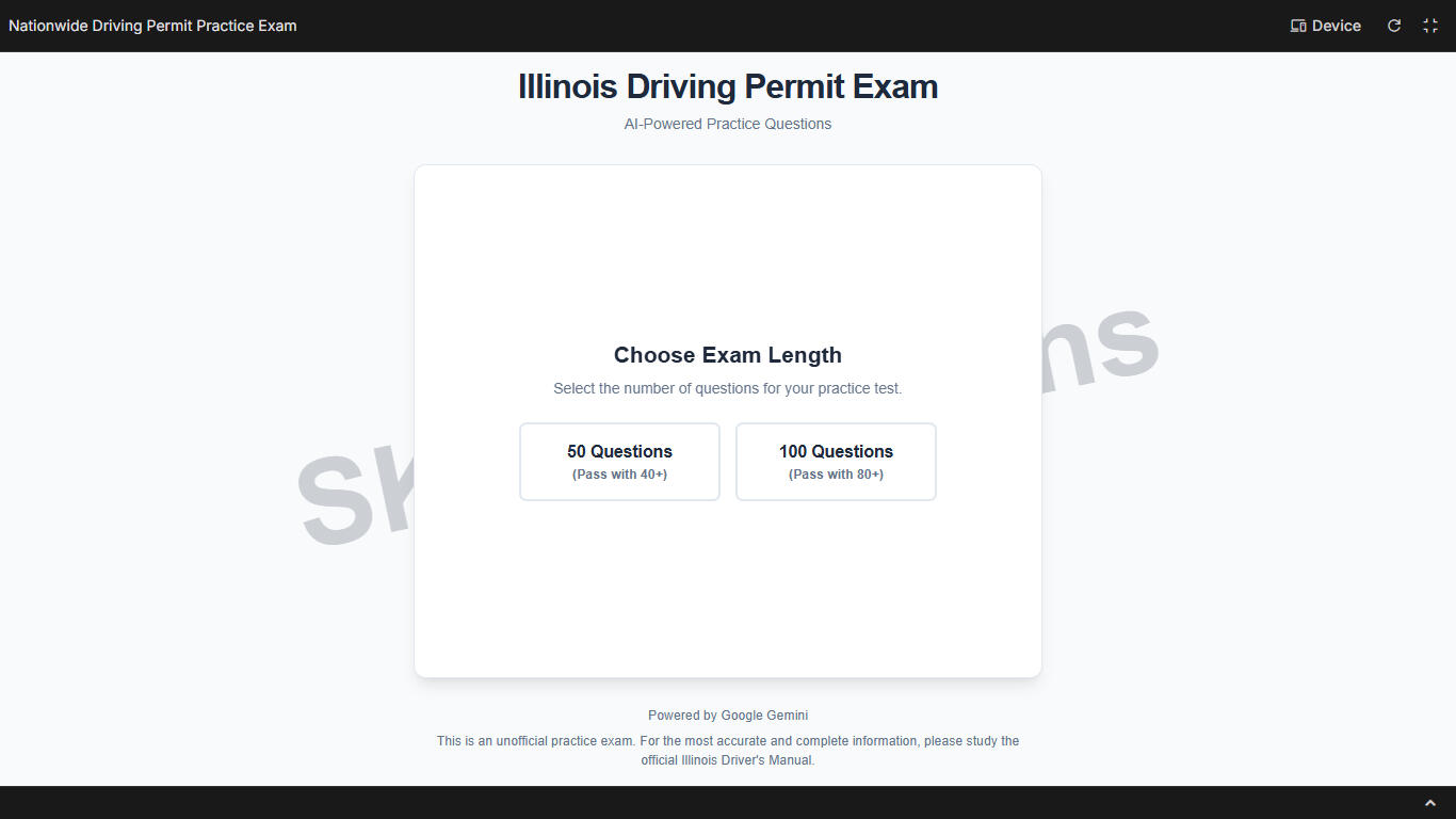 Choose Exam Choose Exam